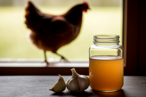 bocal-vinaigre-pomme-ail-poule