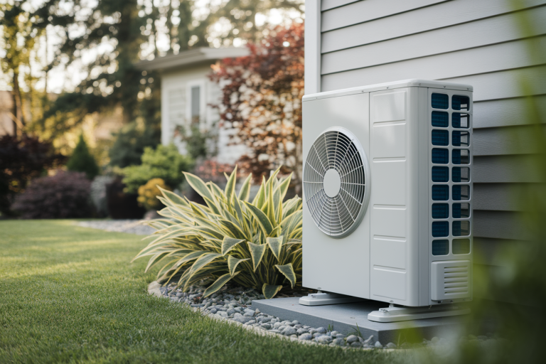 pompe-chaleur-maison-jardin